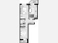 2-комнатная квартира, 54.65 м², 3/12 этаж фото 0